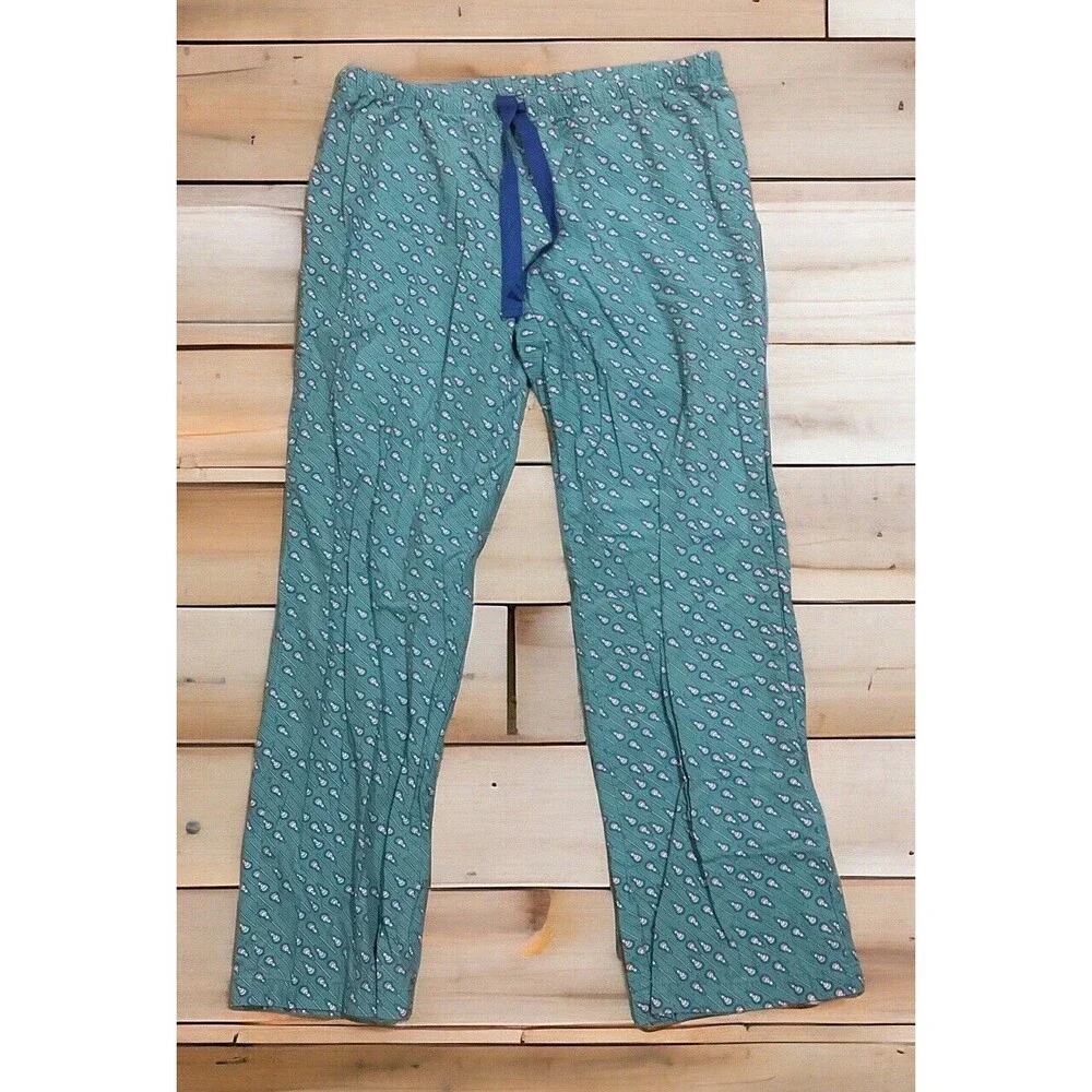 Vineyard Vines Women’s Lounge Pants Drawstring Lacrosse Stick‎ Loungewear Small